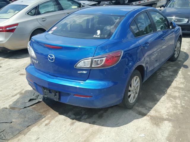 JM1BL1V77C1629653 - 2012 MAZDA 3 I BLUE photo 4