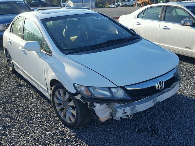 2HGFA16999H352815 - 2009 HONDA CIVIC EXL Ağ foto 1