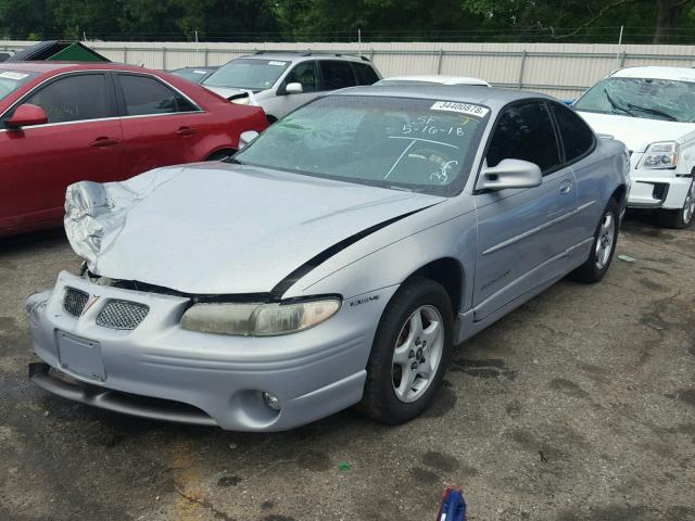 1G2WP12K4XF332688 - 1999 PONTIAC GRAND PRIX ვერცხლისფერი ფოტო 2