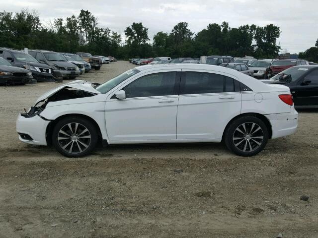 1C3CCBCG7EN191729 - 2014 CHRYSLER 200 LIMITE WHITE photo 9