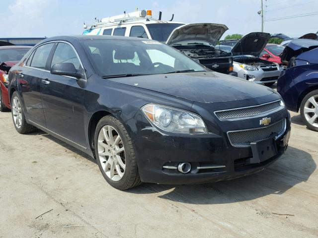 1G1ZE5E04CF100160 - 2012 CHEVROLET MALIBU LTZ BLACK photo 1