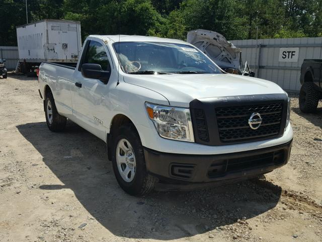 1N6AA1R77HN517248 - 2017 NISSAN TITAN S WHITE photo 1