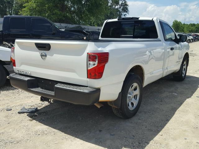 1N6AA1R77HN517248 - 2017 NISSAN TITAN S WHITE photo 4