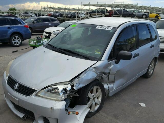 JS2RC62H165353935 - 2006 SUZUKI AERIO SILVER photo 2