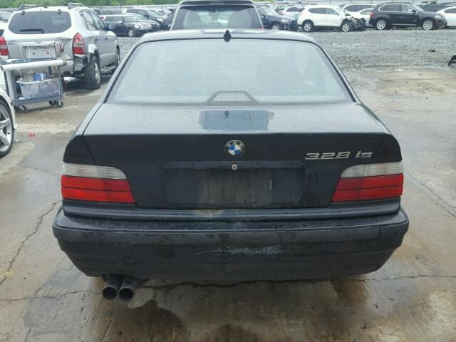 WBABG1320TET00696 - 1996 BMW 328 IS BLACK photo 10