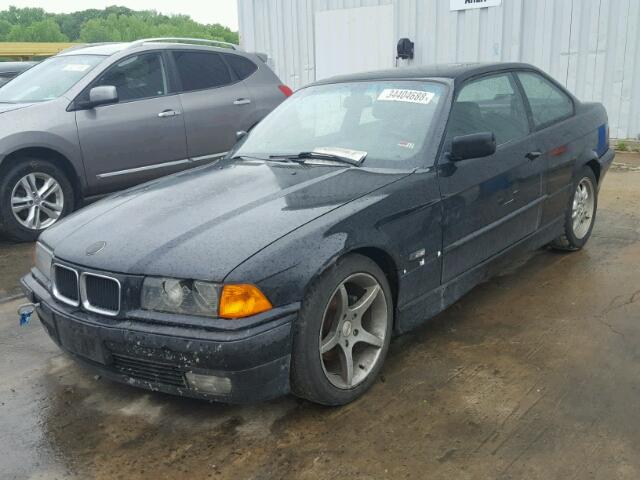 WBABG1320TET00696 - 1996 BMW 328 IS BLACK photo 2