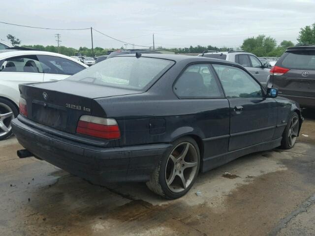 WBABG1320TET00696 - 1996 BMW 328 IS BLACK photo 4