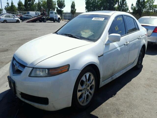 19UUA66216A069598 - 2006 ACURA 3.2TL WHITE photo 2