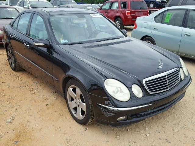 WDBUF70J56A863136 - 2006 MERCEDES-BENZ E 500 BLACK photo 1