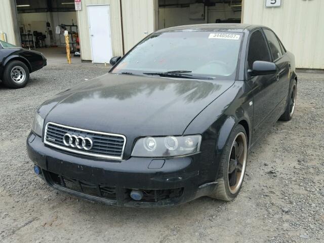 WAULT58E82A130314 - 2002 AUDI A4 3.0 QUA BLACK photo 2