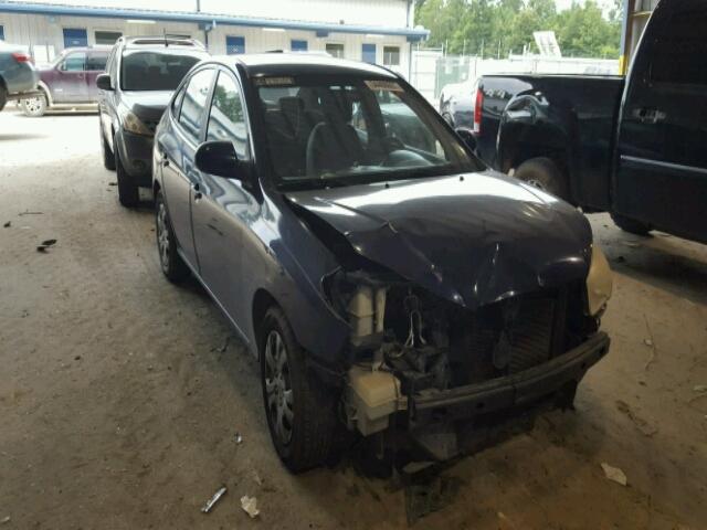 KMHDU4AD4AU047567 - 2010 HYUNDAI ELANTRA BL BLUE photo 1