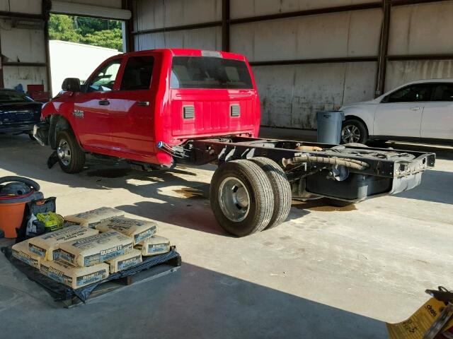 3C7WRTCL2EG287385 - 2014 RAM 3500 RED photo 3