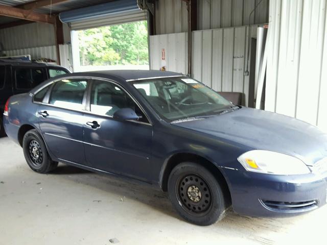 2G1WS551369401052 - 2006 CHEVROLET IMPALA POL BLUE photo 9