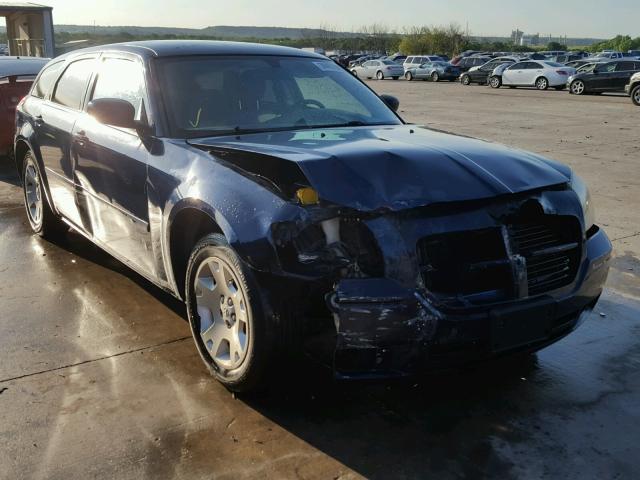 2D4FV47T46H141308 - 2006 DODGE MAGNUM SE BLUE photo 1