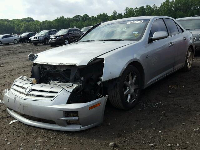 1G6DC67A950164576 - 2005 CADILLAC STS SILVER photo 2