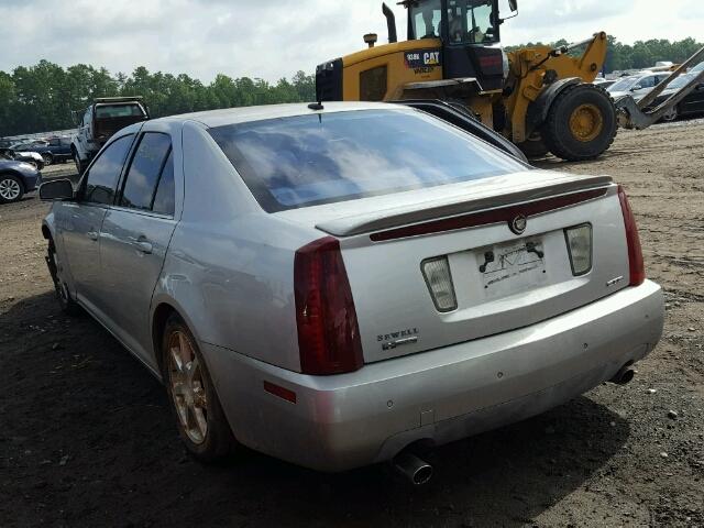 1G6DC67A950164576 - 2005 CADILLAC STS SILVER photo 3