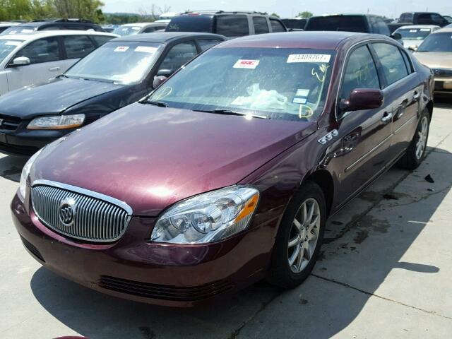 1G4HD572X7U135450 - 2007 BUICK LUCERNE CX MAROON photo 2