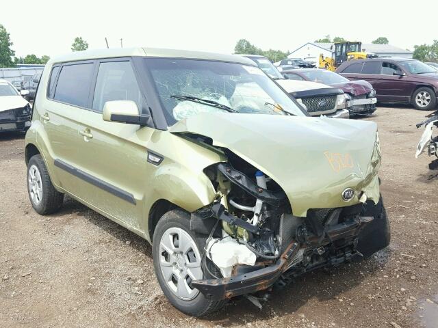 KNDJT2A58C7420487 - 2012 KIA SOUL GREEN photo 1