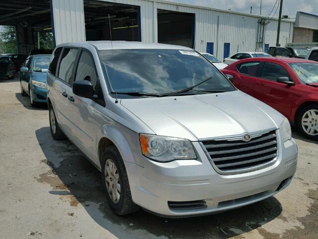 2A8HR44H38R652900 - 2008 CHRYSLER TOWN & COU SILVER photo 1