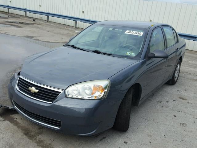 1G1ZS58F47F110086 - 2007 CHEVROLET MALIBU LS ლურჯი ფოტო 2