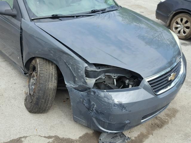 1G1ZS58F47F110086 - 2007 CHEVROLET MALIBU LS ლურჯი ფოტო 9