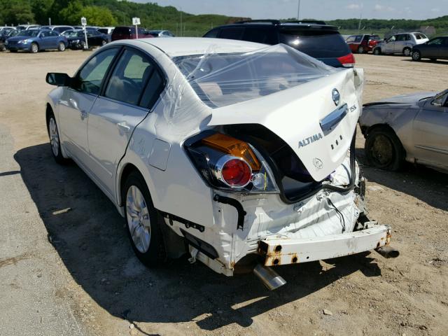 1N4AL2AP6AN461149 - 2010 NISSAN ALTIMA BAS WHITE photo 3