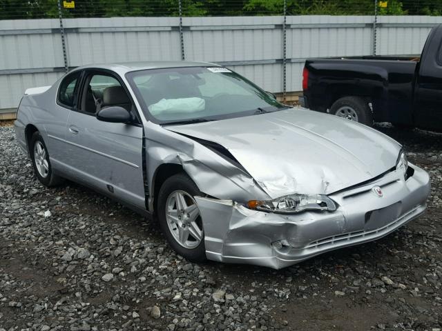 2G1WW12E949367426 - 2004 CHEVROLET MONTE CARL ვერცხლისფერი ფოტო 1