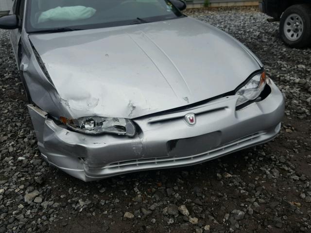 2G1WW12E949367426 - 2004 CHEVROLET MONTE CARL ვერცხლისფერი ფოტო 10