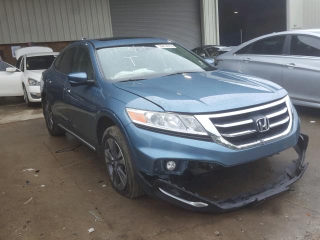 5J6TF1H57FL001780 - 2015 HONDA CROSSTOUR BLUE photo 1