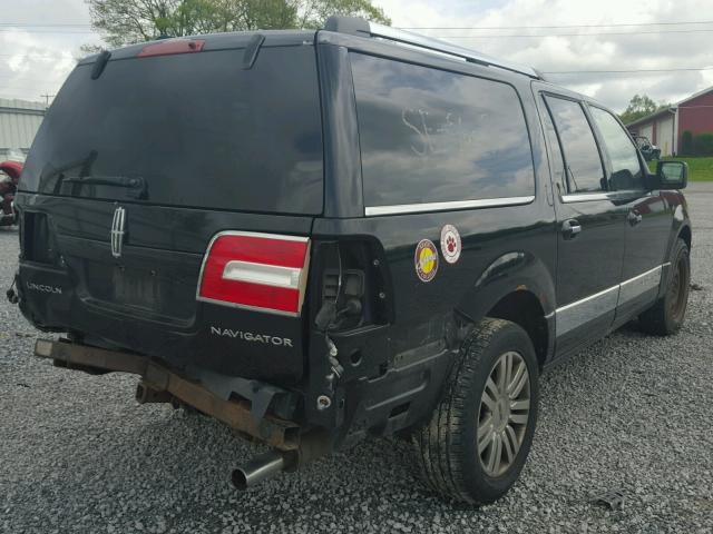 5LMFL28518LJ16453 - 2008 LINCOLN NAVIGATOR BLACK photo 4
