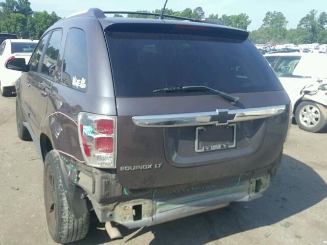 2CNDL63F276104241 - 2007 CHEVROLET EQUINOX LT GRAY photo 10