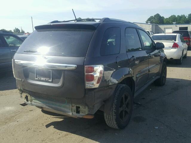 2CNDL63F276104241 - 2007 CHEVROLET EQUINOX LT GRAY photo 4