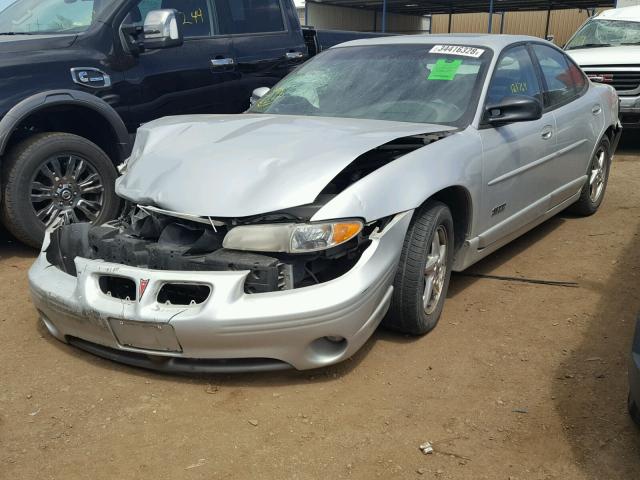 1G2WR52151F199424 - 2001 PONTIAC GRAND PRIX SILVER photo 2