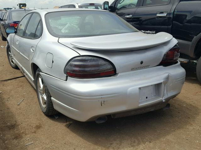 1G2WR52151F199424 - 2001 PONTIAC GRAND PRIX SILVER photo 3