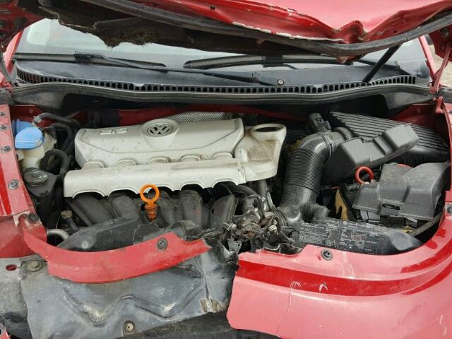 3VWRG31Y86M318217 - 2006 VOLKSWAGEN NEW BEETLE წითელი ფოტო 7
