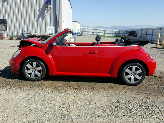 3VWRG31Y86M318217 - 2006 VOLKSWAGEN NEW BEETLE წითელი ფოტო 9
