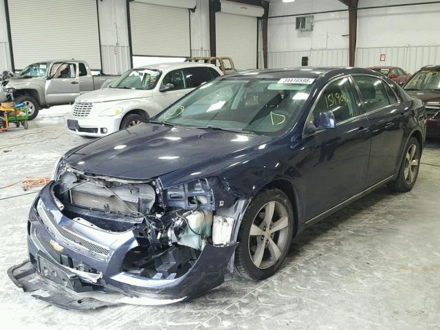 1G1ZC5EUXBF146129 - 2011 CHEVROLET MALIBU 1LT 蓝色 照片 2