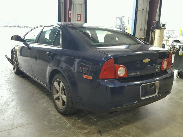 1G1ZC5EUXBF146129 - 2011 CHEVROLET MALIBU 1LT 蓝色 照片 3