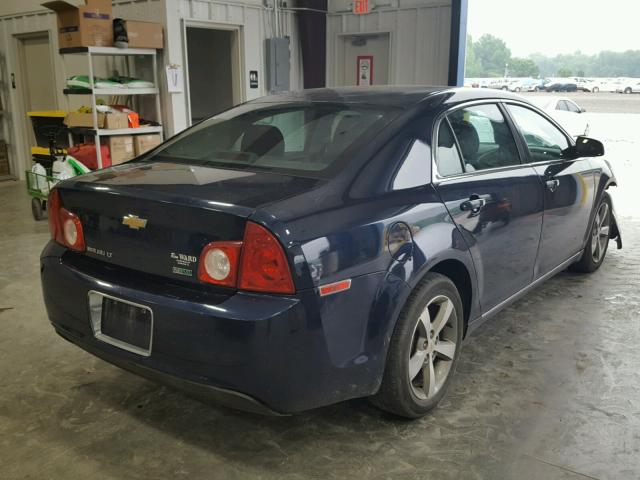 1G1ZC5EUXBF146129 - 2011 CHEVROLET MALIBU 1LT 蓝色 照片 4