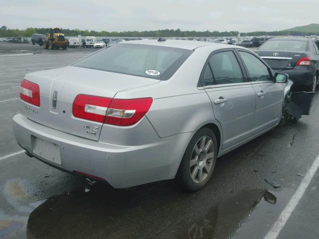 3LNHM28T09R624889 - 2009 LINCOLN MKZ SILVER photo 4