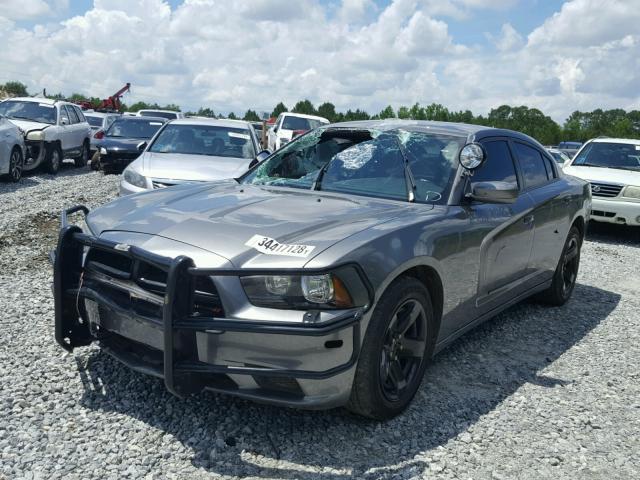 2C3CDXAT1CH240228 - 2012 DODGE CHARGER PO CHARCOAL photo 2