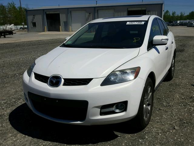 JM3ER29LX90223249 - 2009 MAZDA CX-7 WHITE photo 2