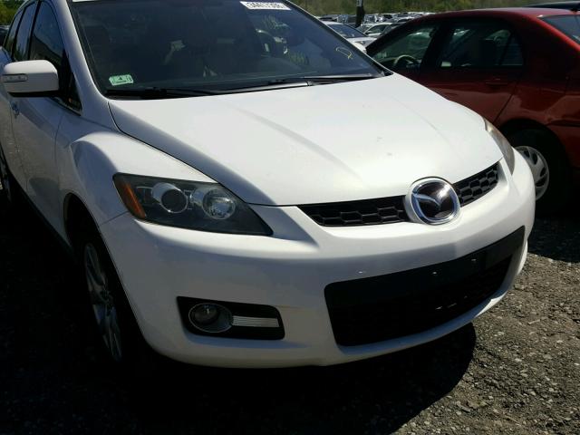 JM3ER29LX90223249 - 2009 MAZDA CX-7 WHITE photo 9