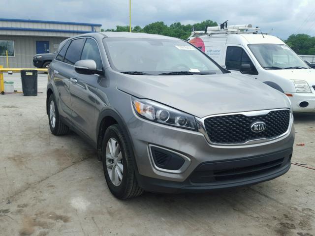 5XYPG4A30HG191841 - 2017 KIA SORENTO LX CHARCOAL photo 1