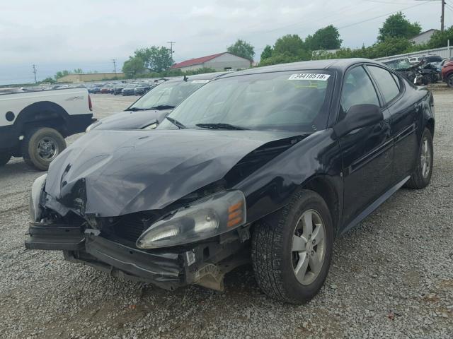 2G2WP582771181576 - 2007 PONTIAC GRAND PRIX BLACK photo 2