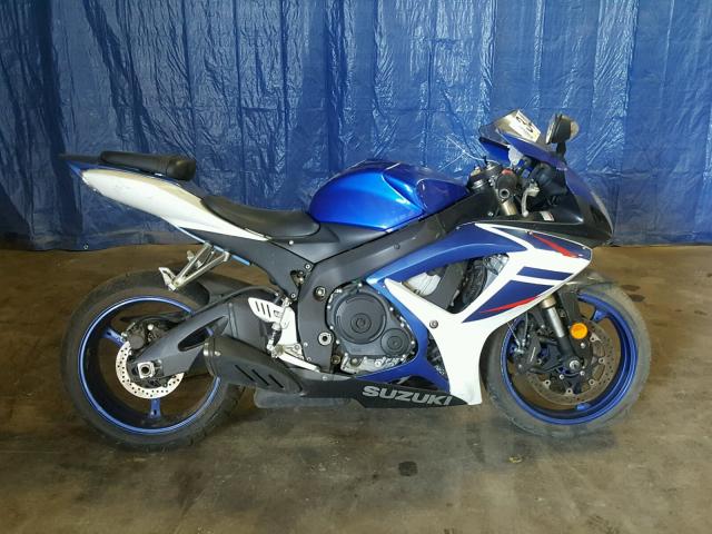 JS1GN7DA772106661 - 2007 SUZUKI GSX-R600 BLUE photo 9