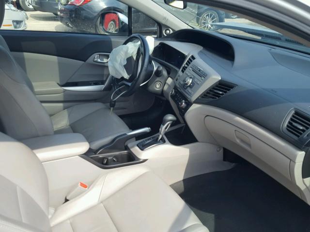 2HGFG3B03CH547768 - 2012 HONDA CIVIC EXL SILVER photo 5