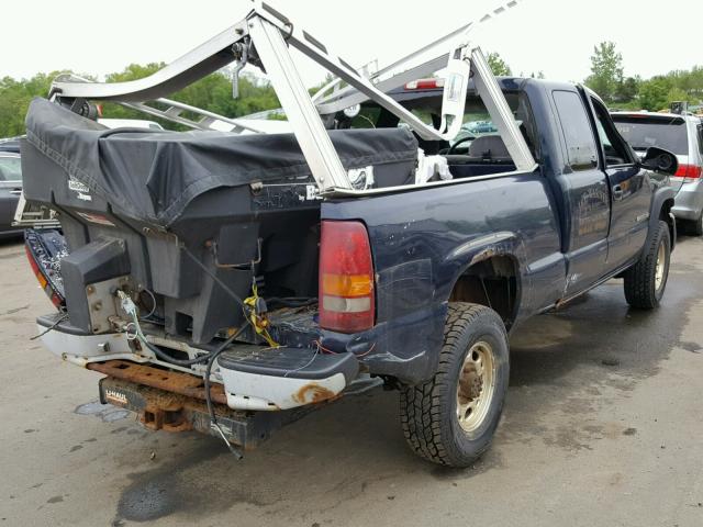 1GTHK29U05E294122 - 2005 GMC SIERRA K25 BLUE photo 4