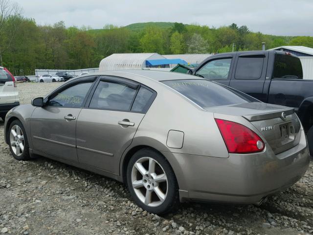 1N4BA41E76C809516 - 2006 NISSAN MAXIMA SE BROWN photo 3