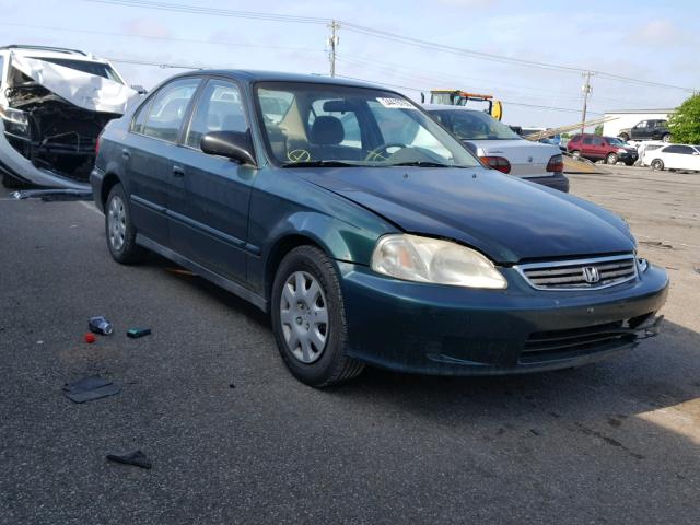 2HGEJ6617XH536084 - 1999 HONDA CIVIC BASE GREEN photo 1